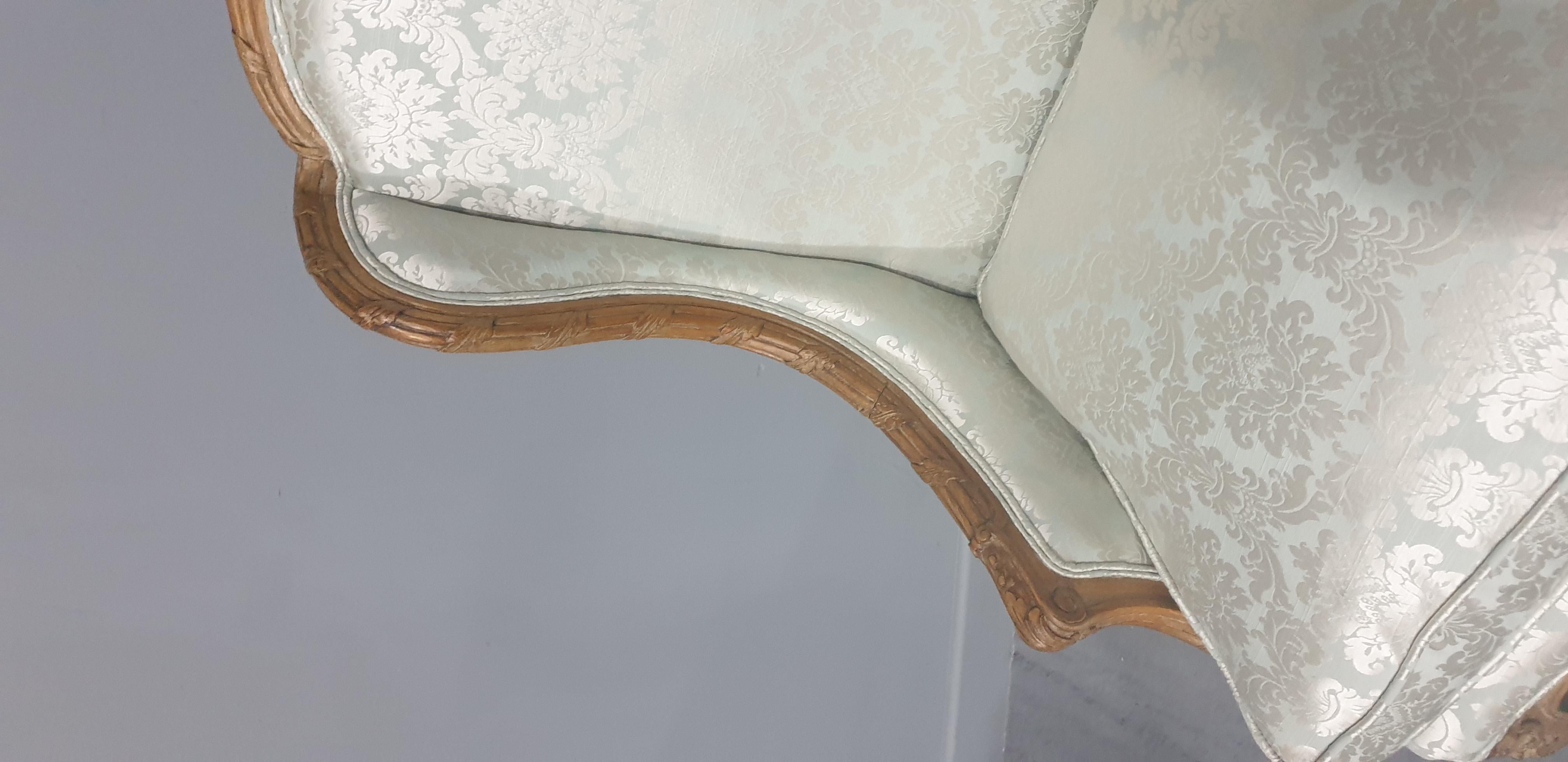 French Winged Armchair For Sale 2
