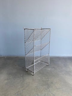 French Wire Hanging Basket, circa 1950