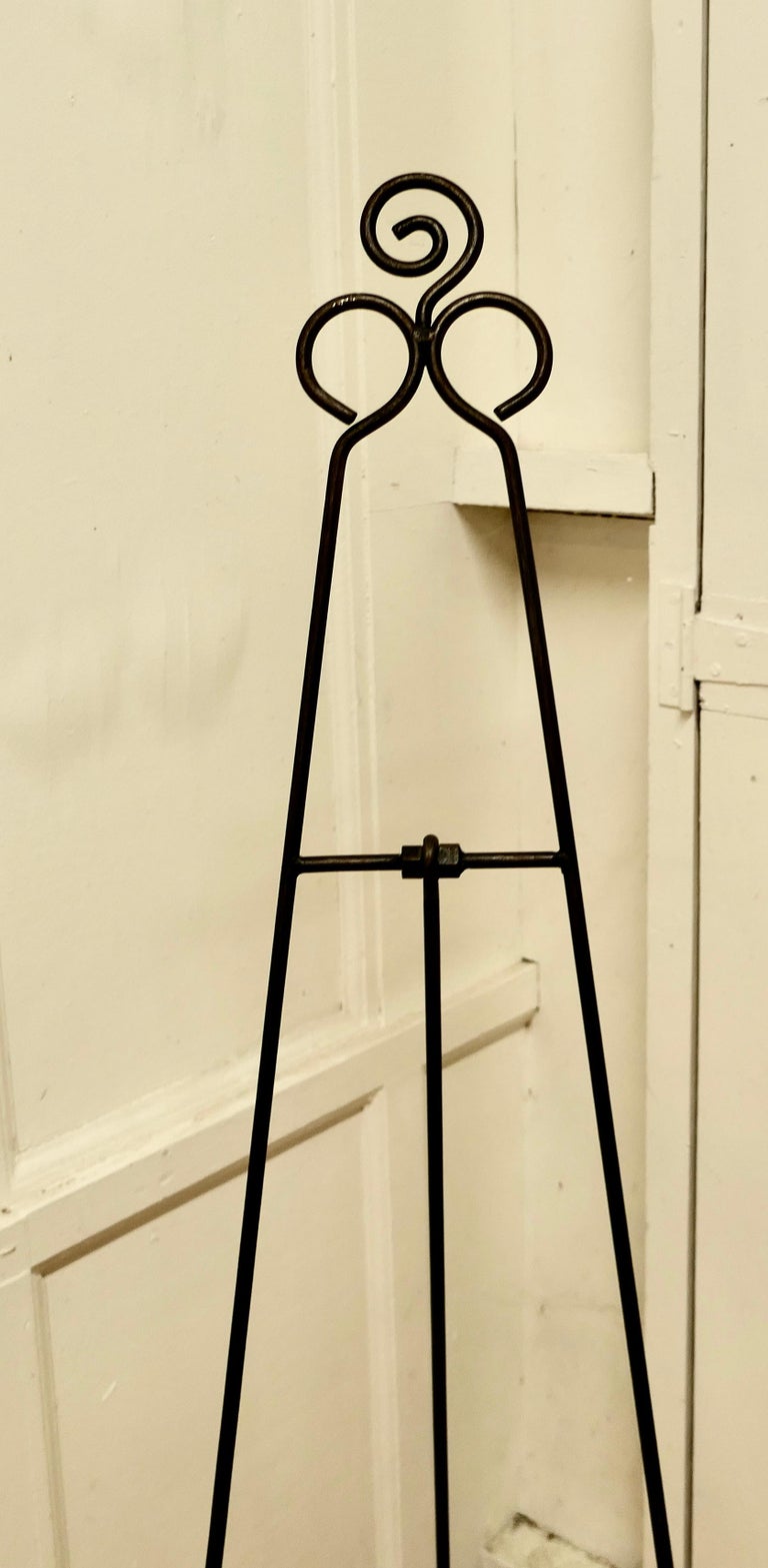 French Wire Work Picture Display Easel For Sale at 1stDibs