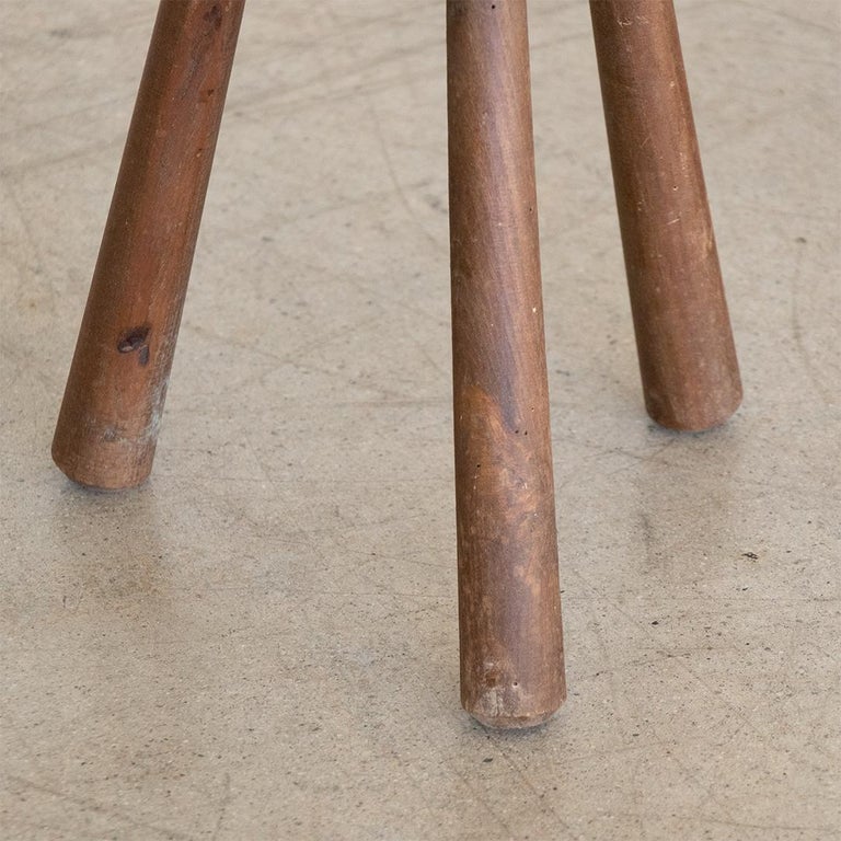 Leather Tripod Shooting Stool