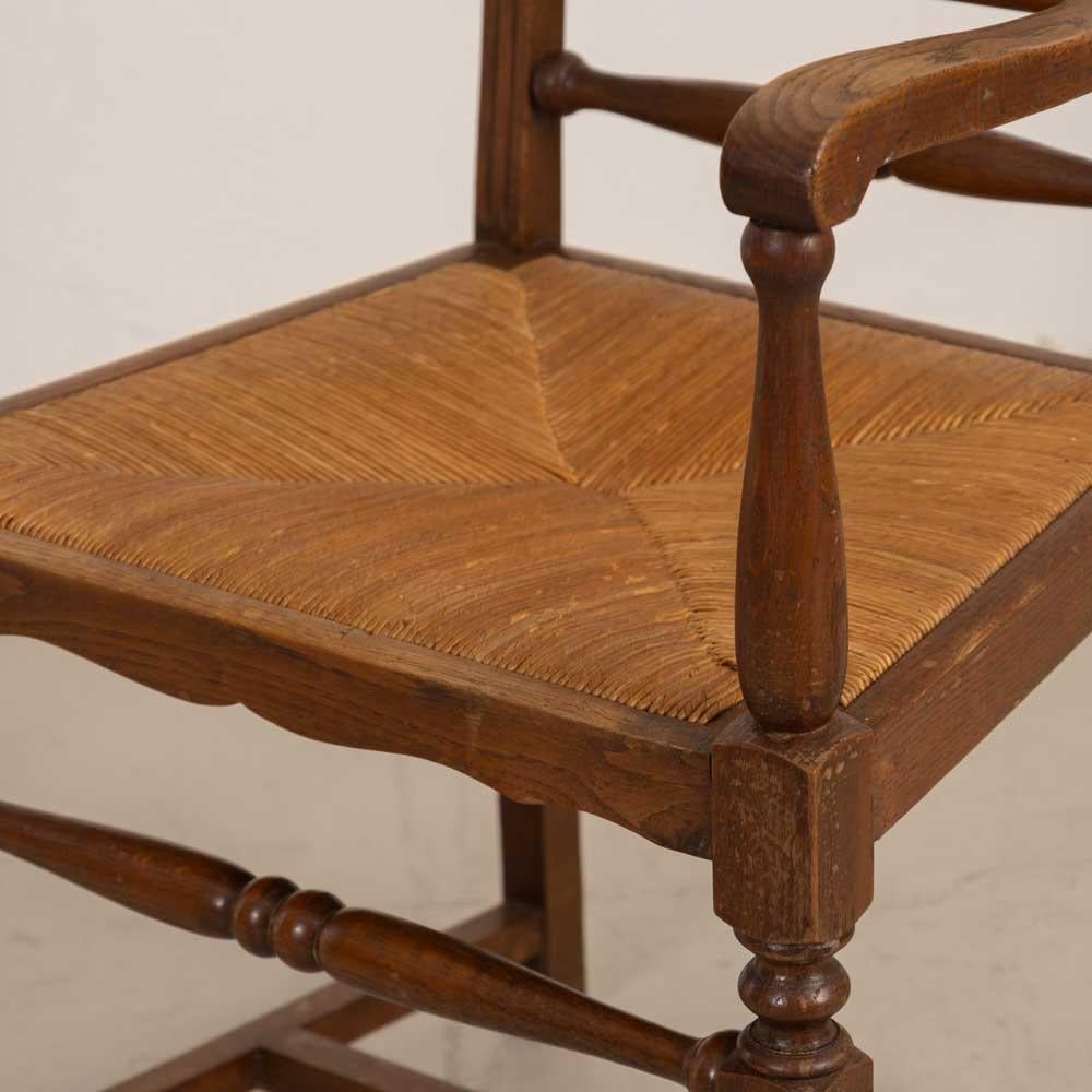 Sedia francese in Wood e tessuto di Charles Dudouyt in vendita 6