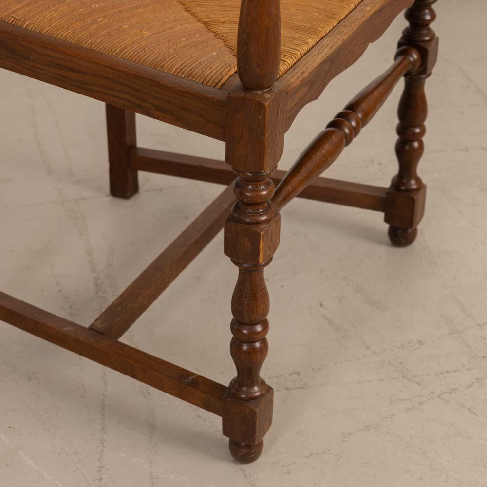 Sedia francese in Wood e tessuto di Charles Dudouyt in vendita 7