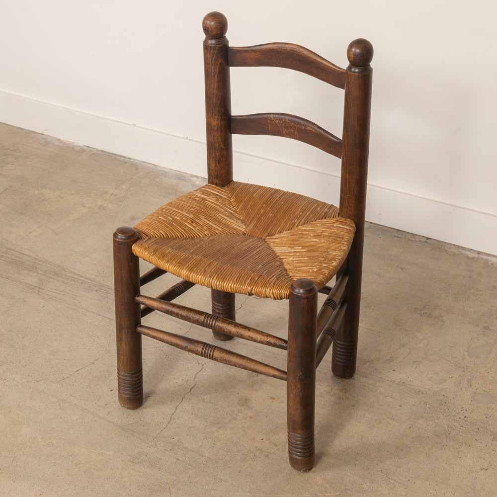 Chaise française tissée par Charles Dudouyt en vente 2