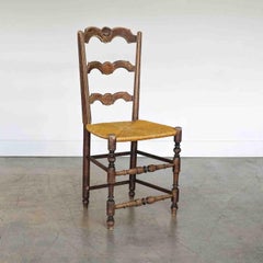 Französischer Stuhl aus Wood und Woven