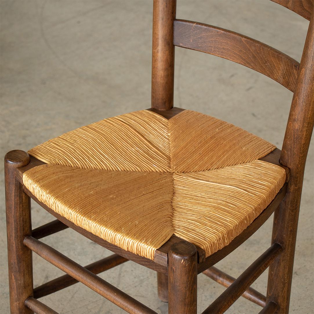 French Wood and Woven Chair 2