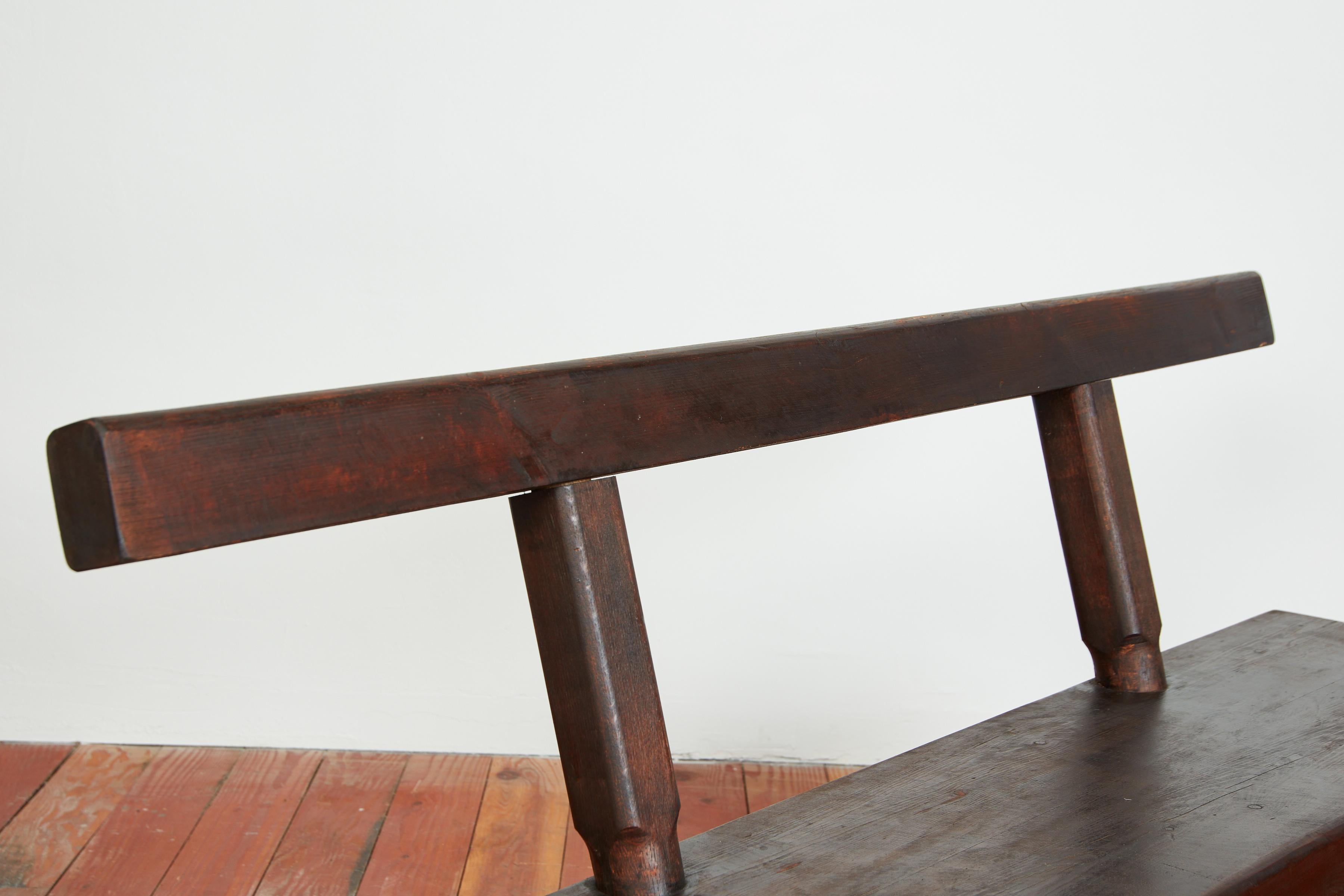 French Wood Benches  For Sale 1