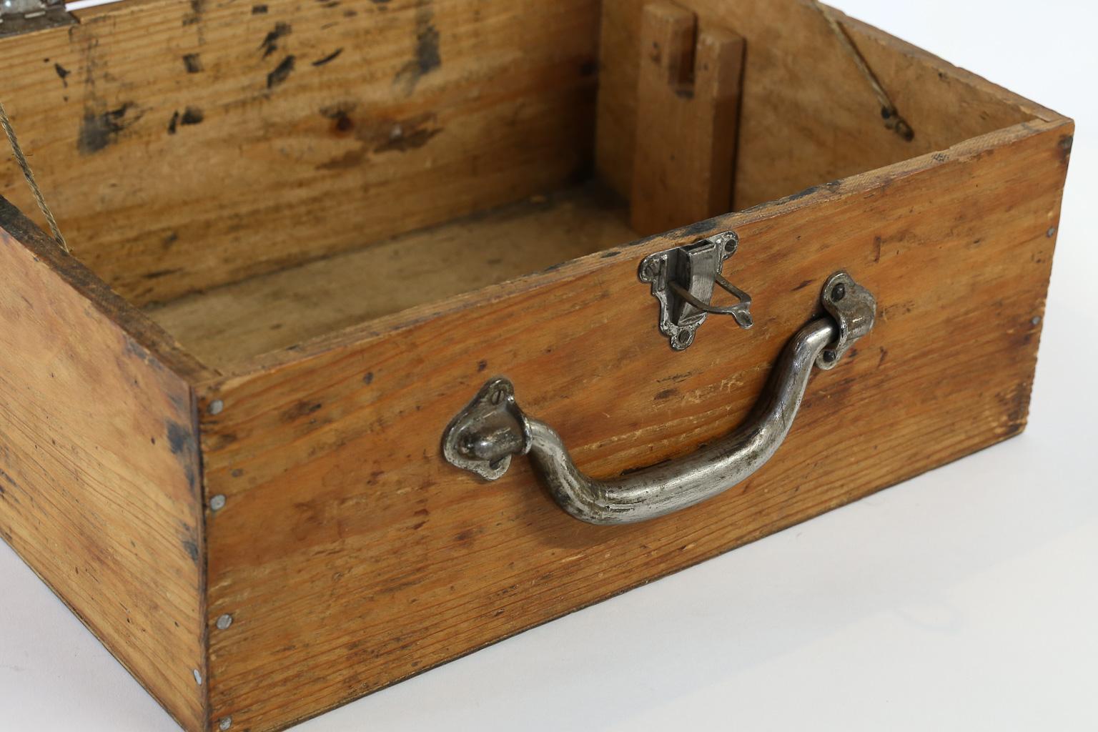 20th Century French Wood Box, Charance Gap