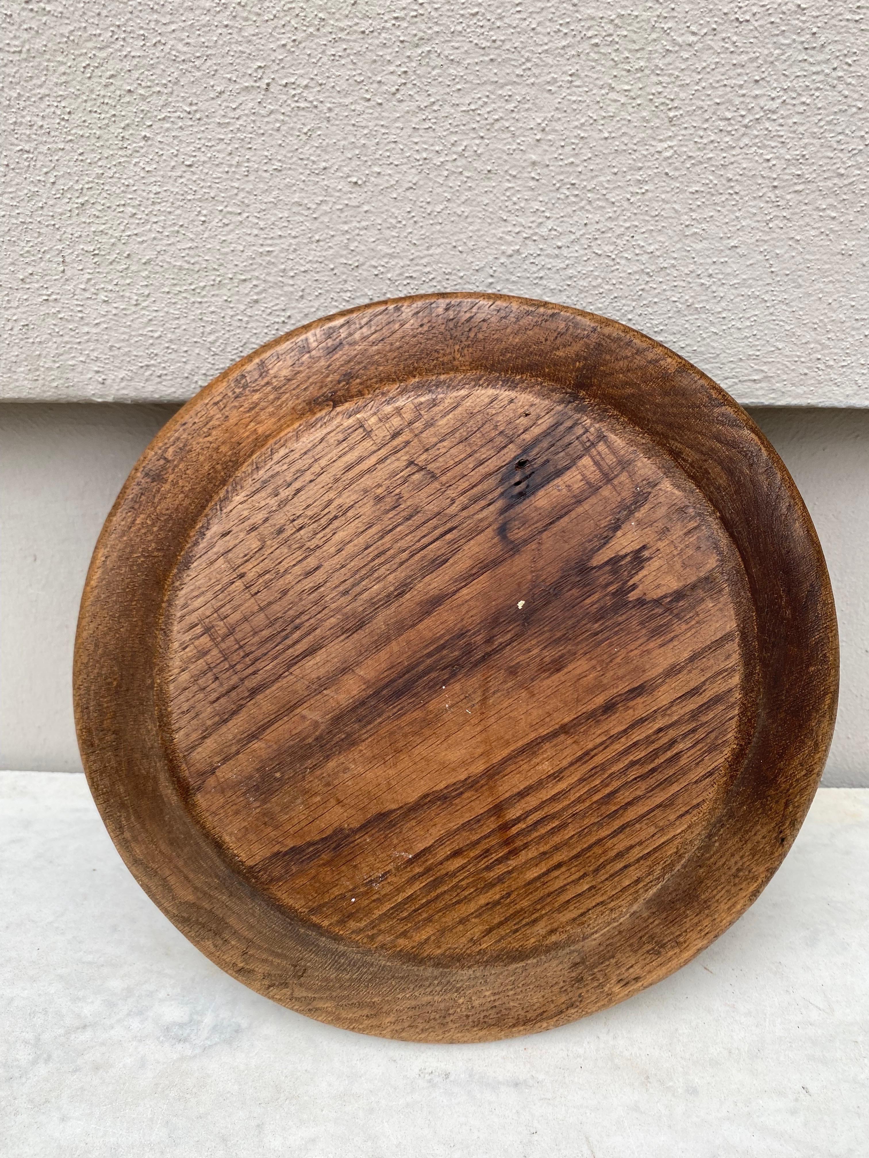 French Wood Bread Platter, circa 1950 In Good Condition In Austin, TX