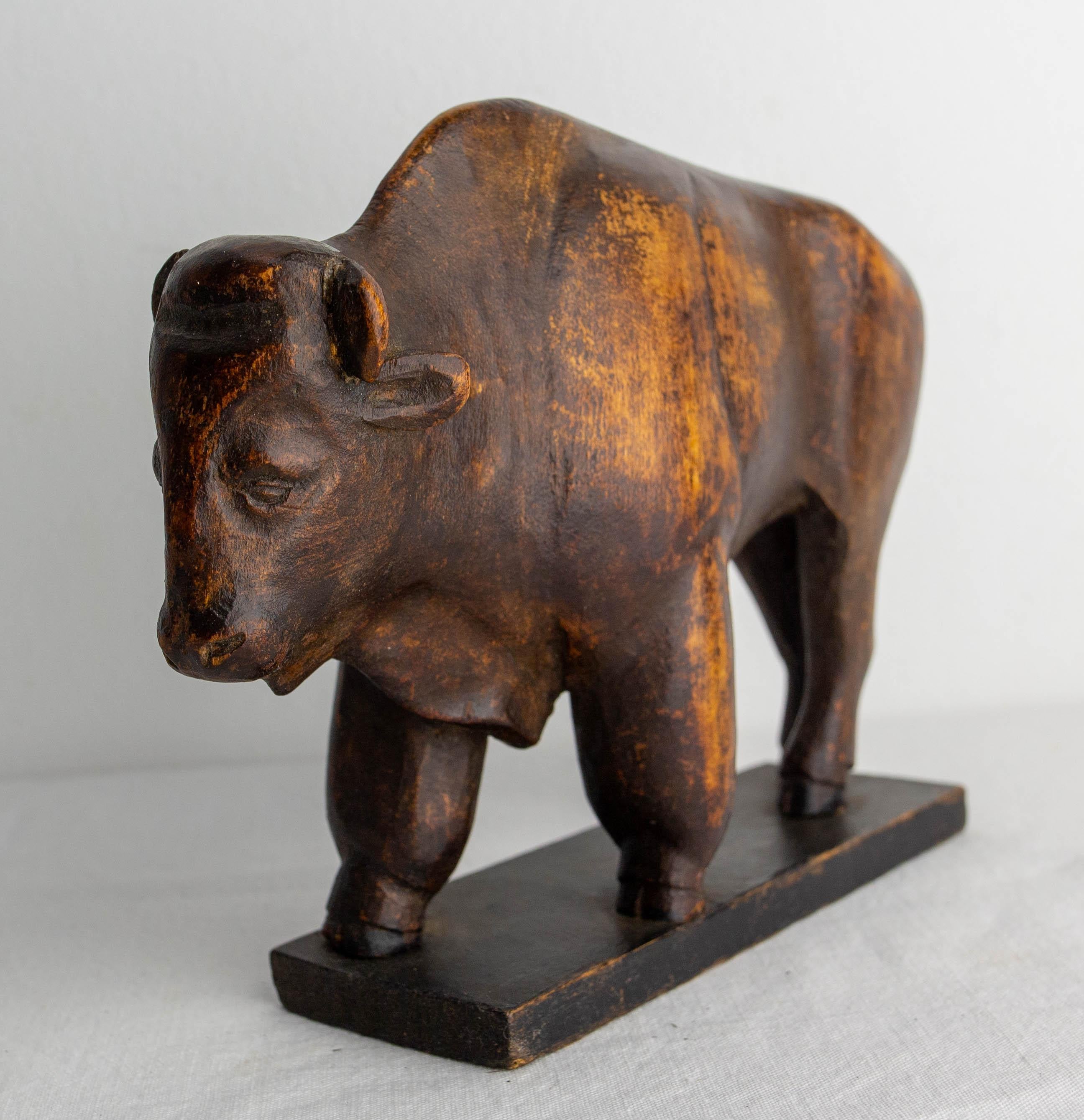 Statua in legno francese fatta a mano in legno bianco.
Buone condizioni e bella patina

Spedizione:
8,5 / 20 / 15,5 cm 0,3 Kg.