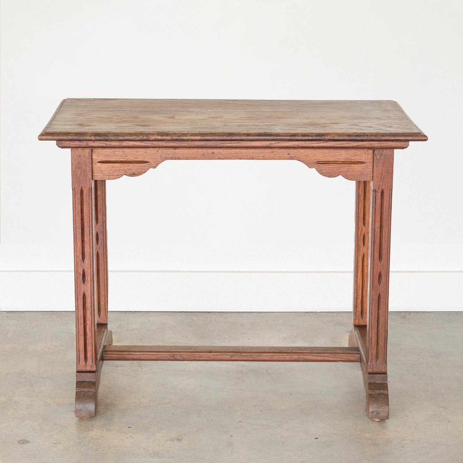 French Wood Console Table In Good Condition In Los Angeles, CA
