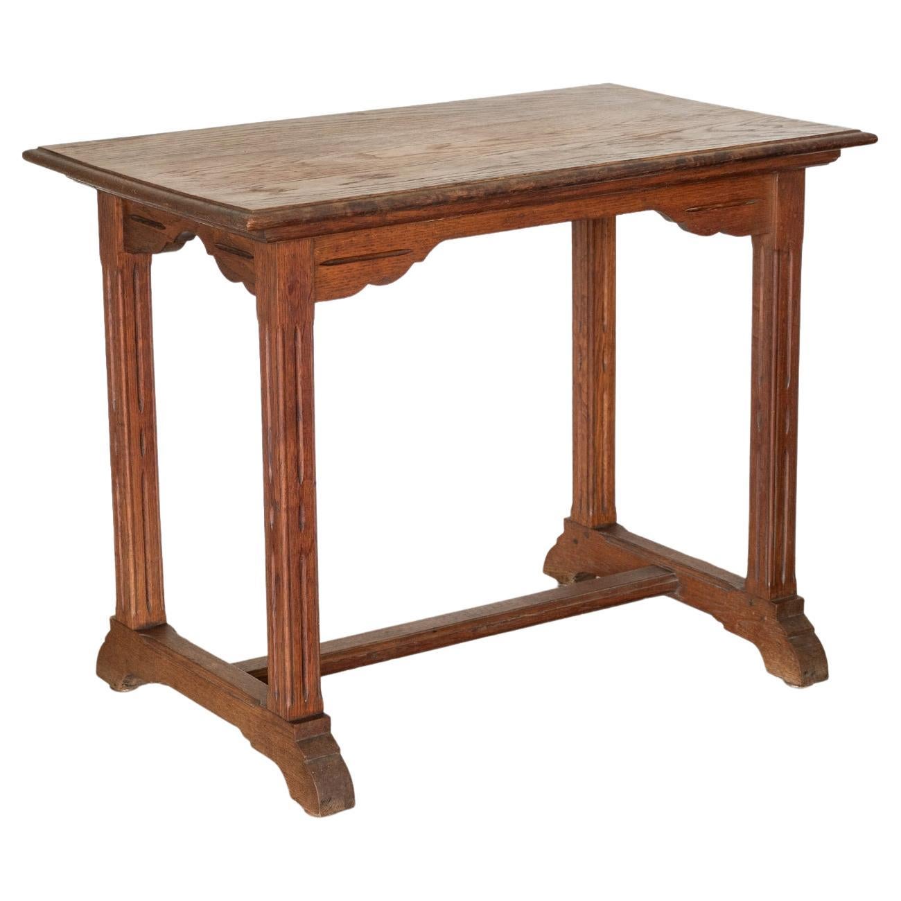 French Wood Console Table