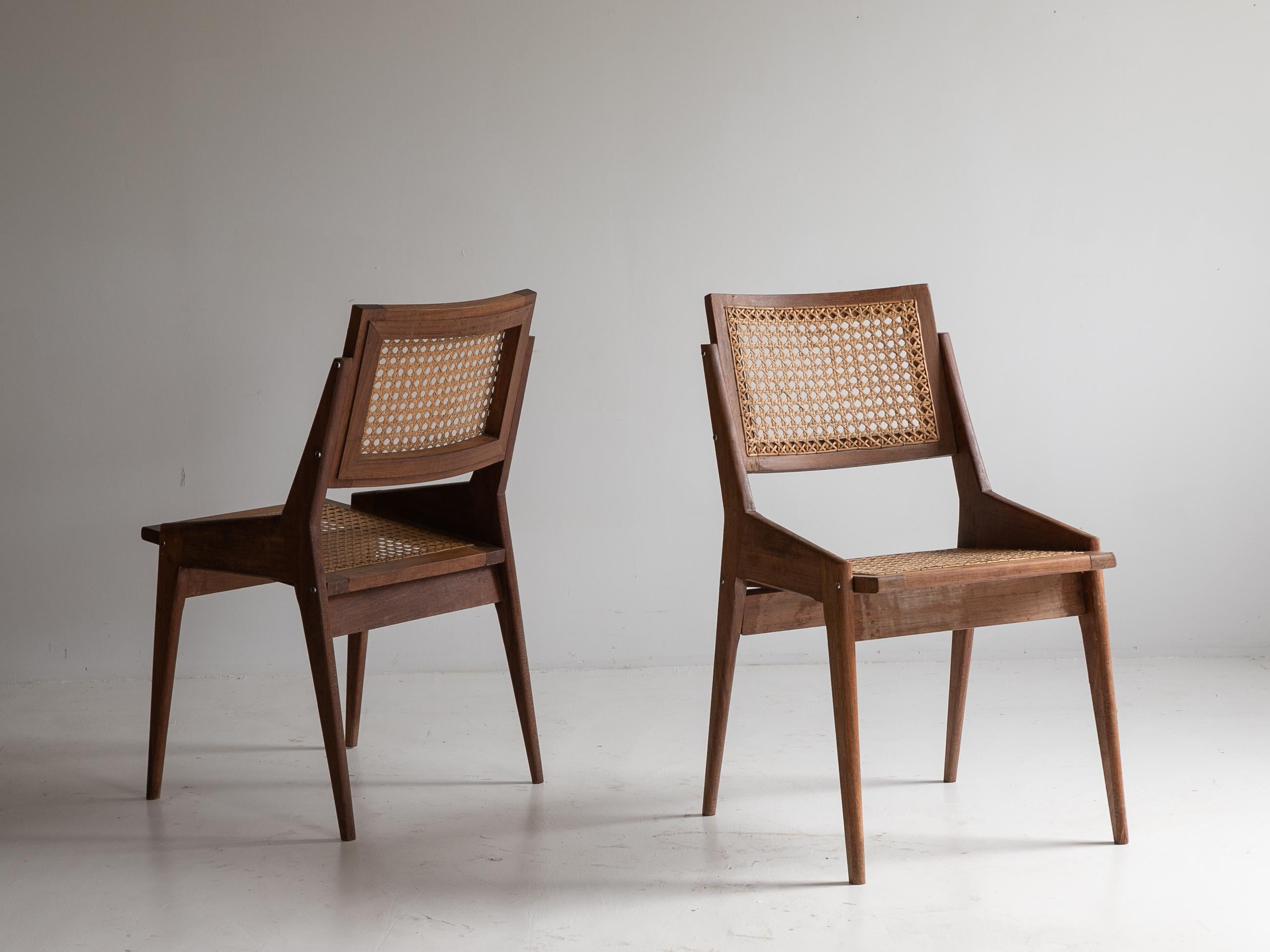 French wood Dining Chair In Good Condition For Sale In Sammu-shi, Chiba