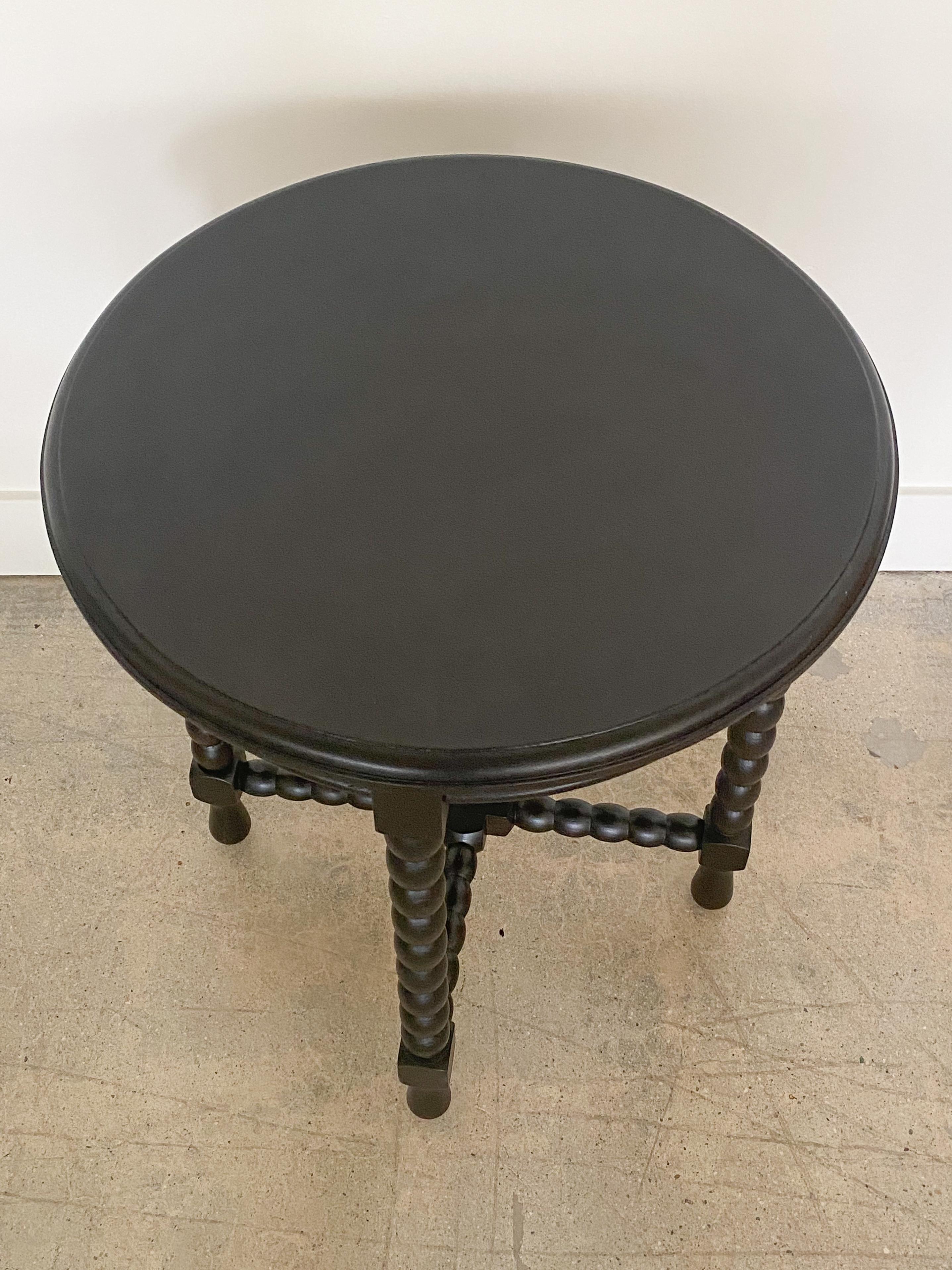 French Wood Gueridon Table 1