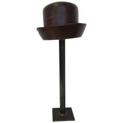 French Wood Hat Mold