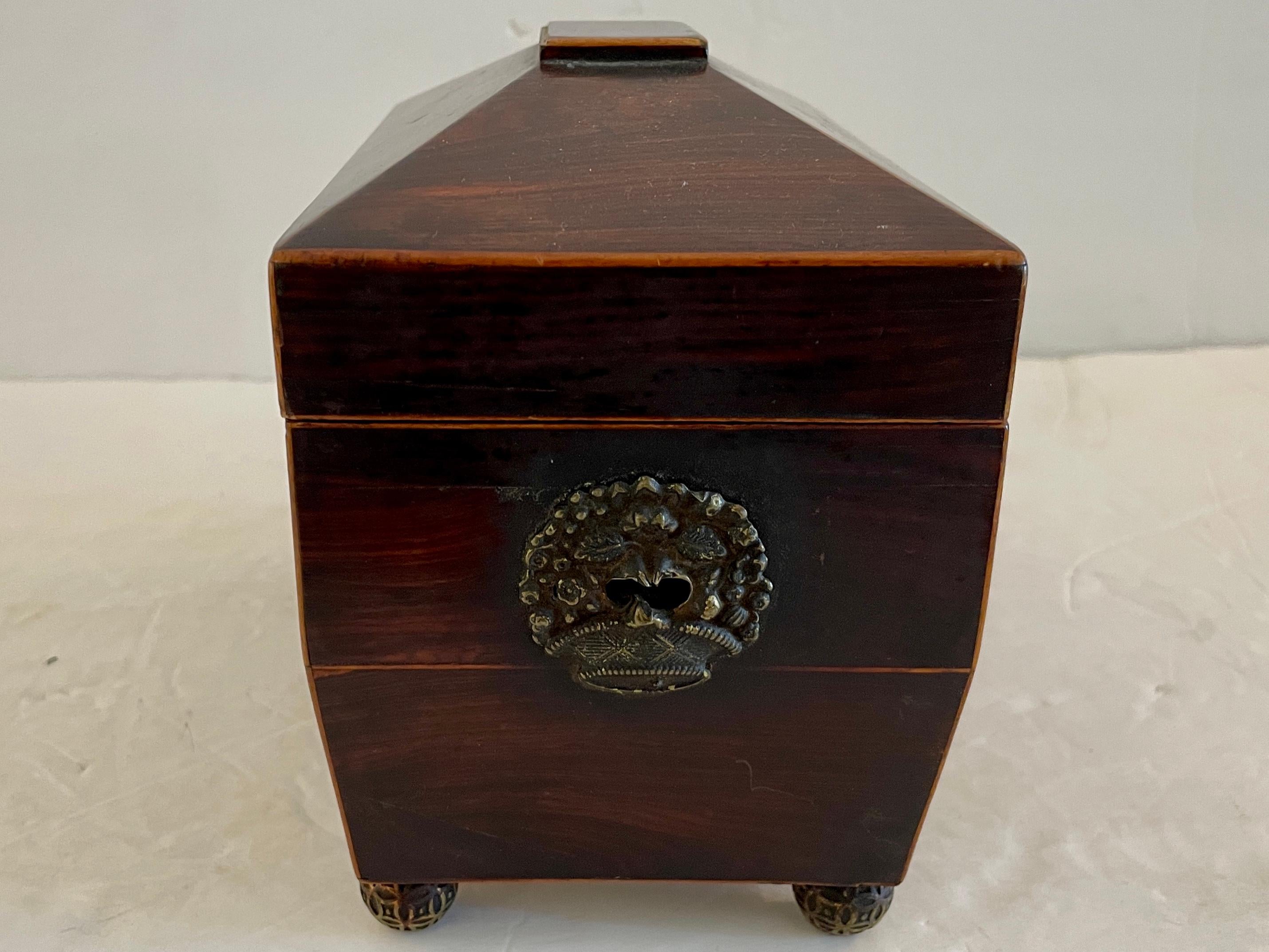 French Wood Jewelry Box For Sale 1
