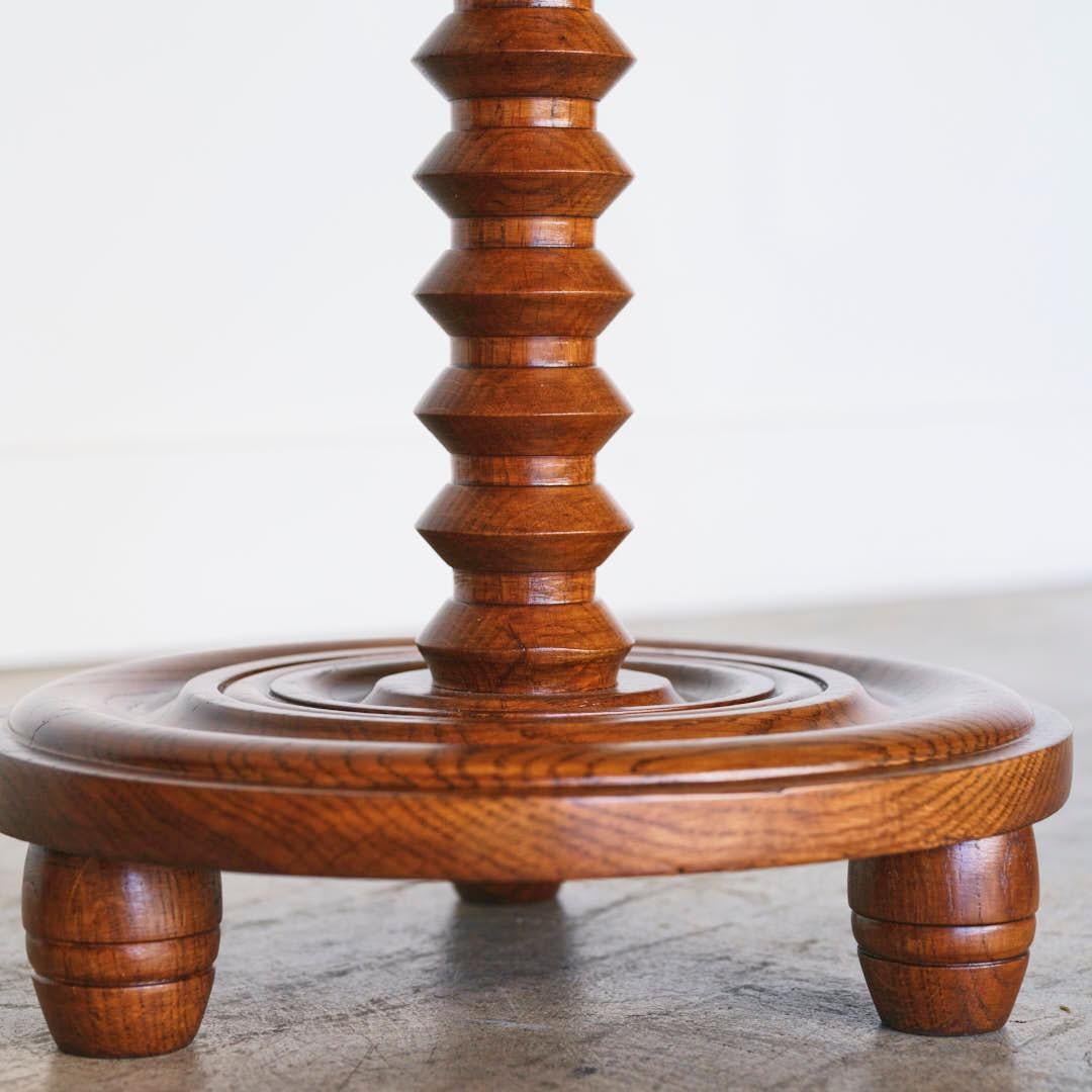 French Wood Side Table by Charles Dudouyt 2