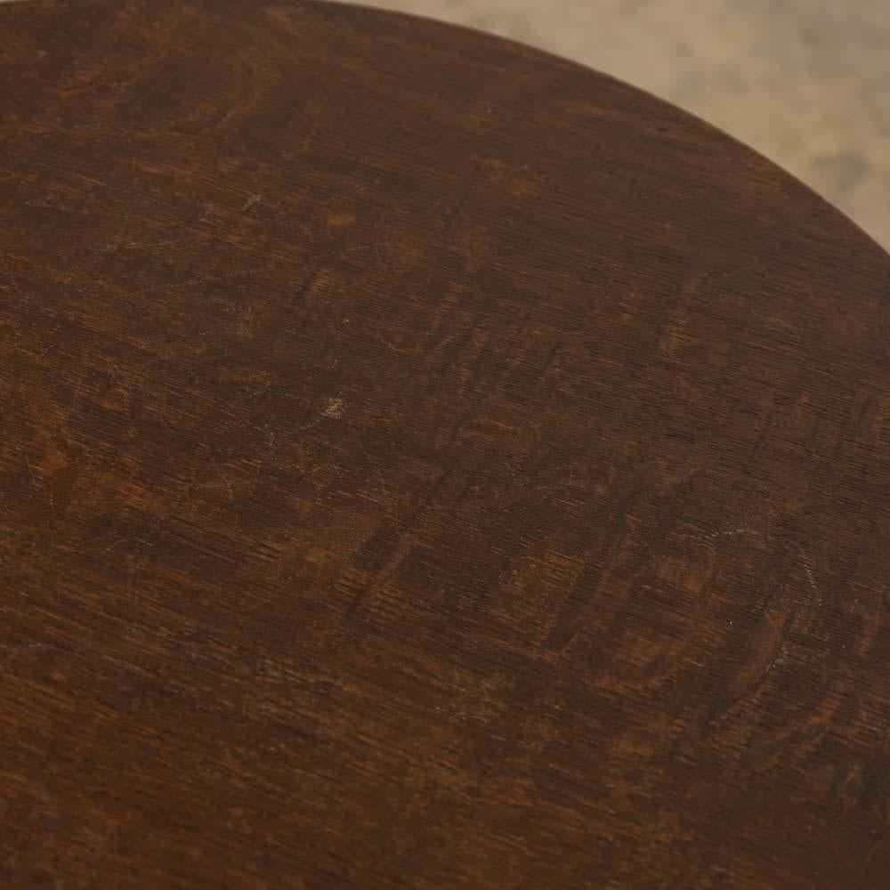 French Wood Side Table by Charles Dudouyt 3