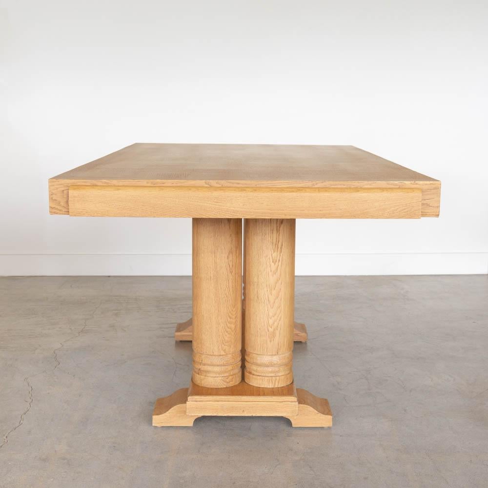 Table en bois française par Charles Dudouyt en vente 4