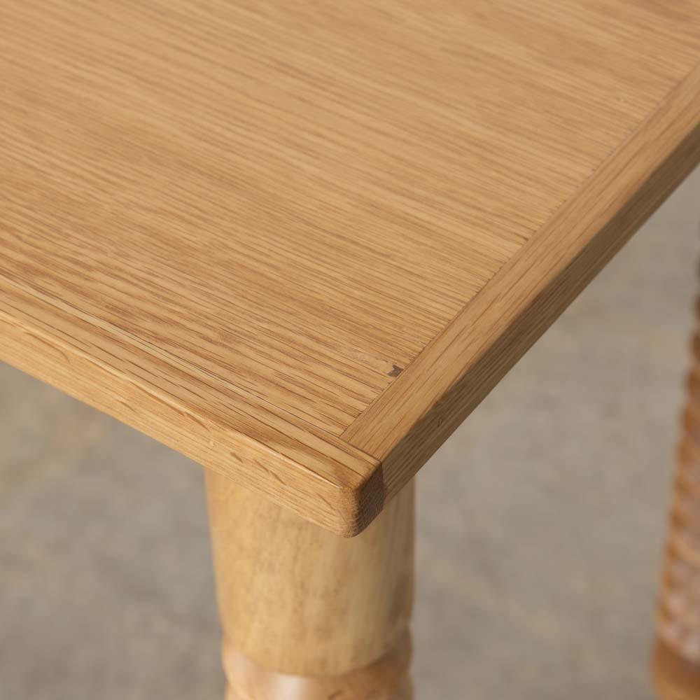 French Wood Table by Charles Dudouyt For Sale 5