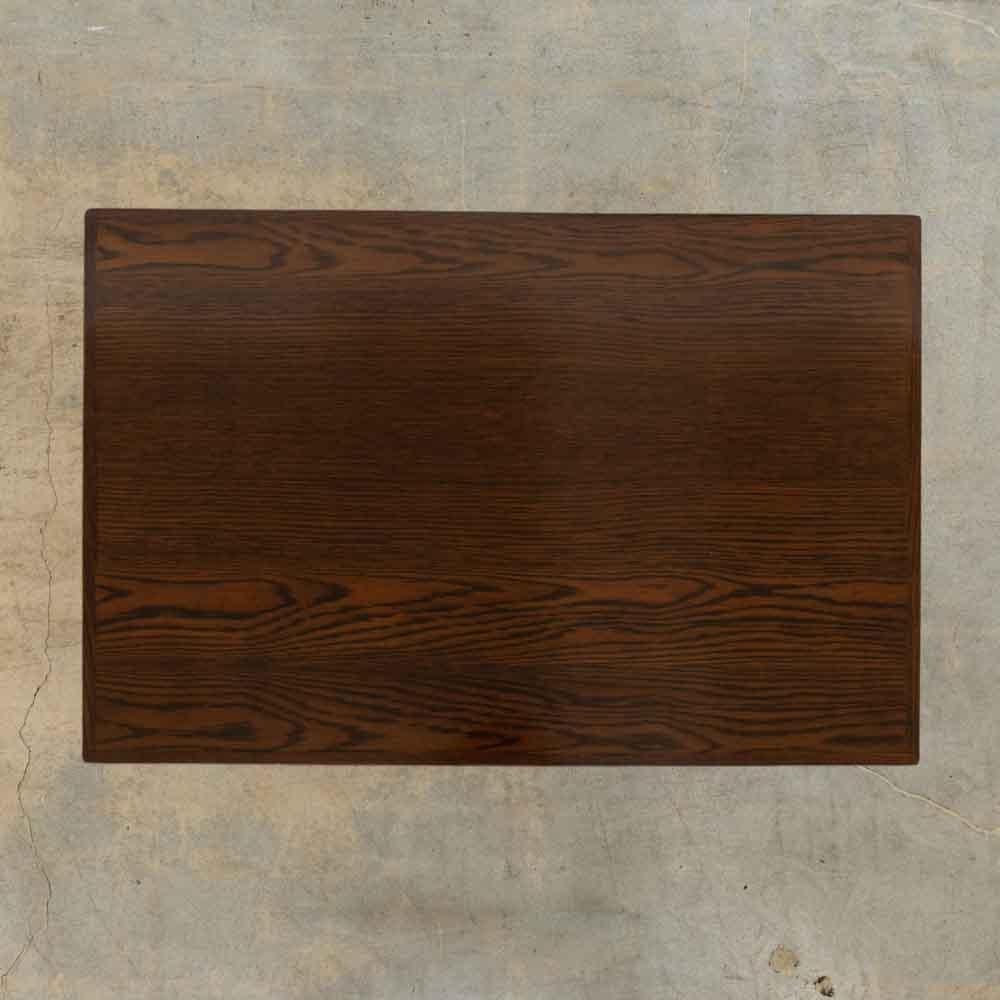 French Wood Table by Charles Dudouyt For Sale 6