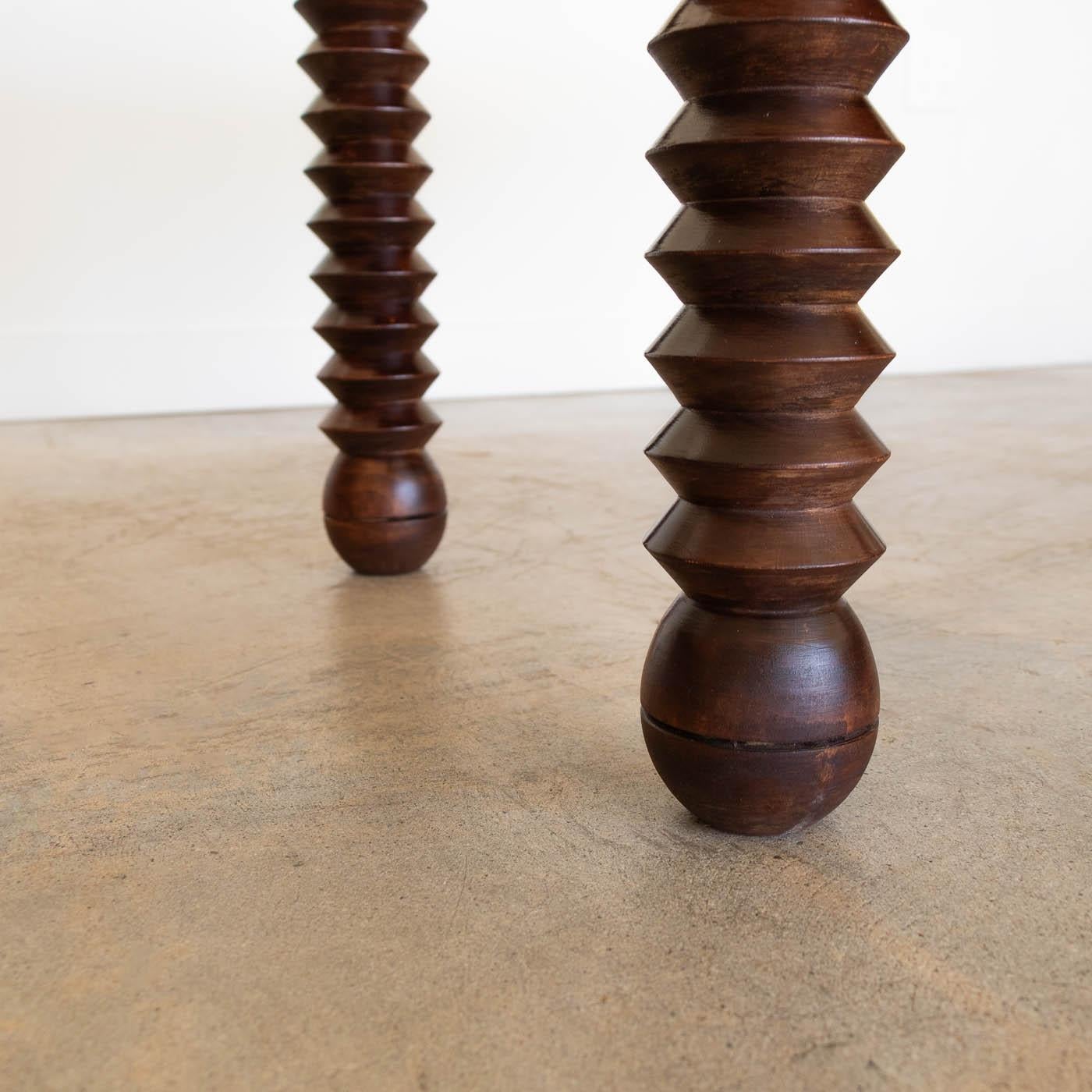 French Wood Table by Charles Dudouyt 6