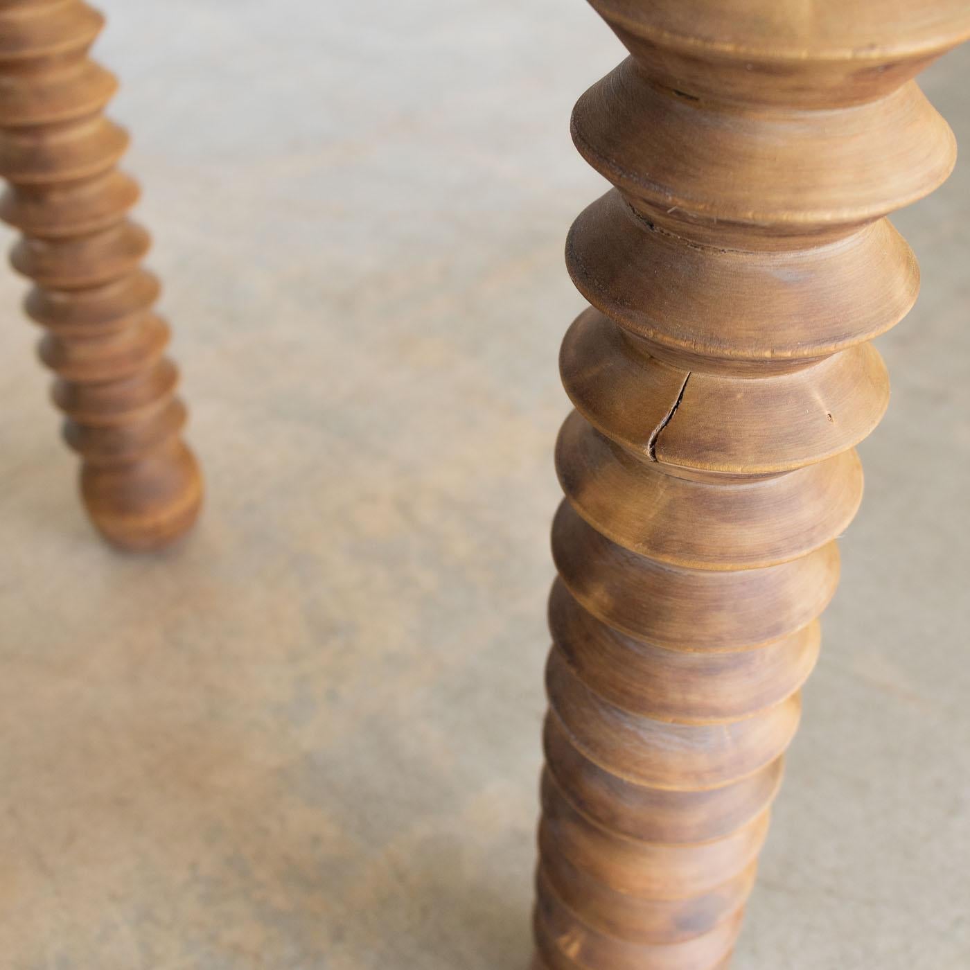 French Wood Table by Charles Dudouyt 7