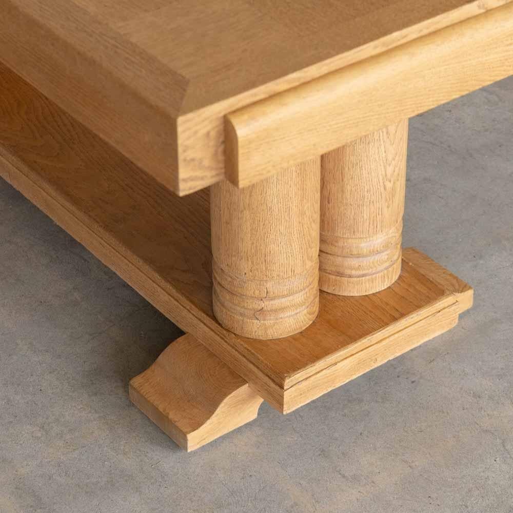 Table en bois française par Charles Dudouyt en vente 6