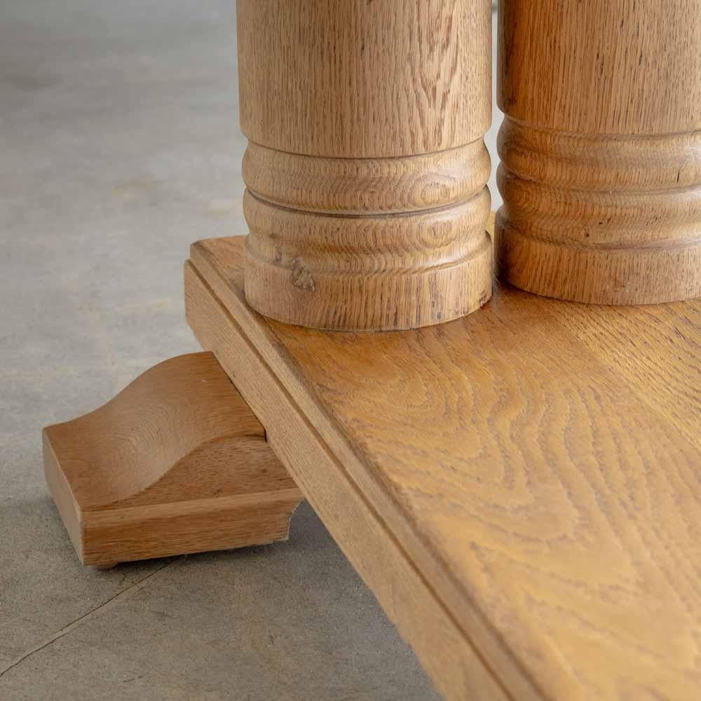Table en bois française par Charles Dudouyt en vente 8