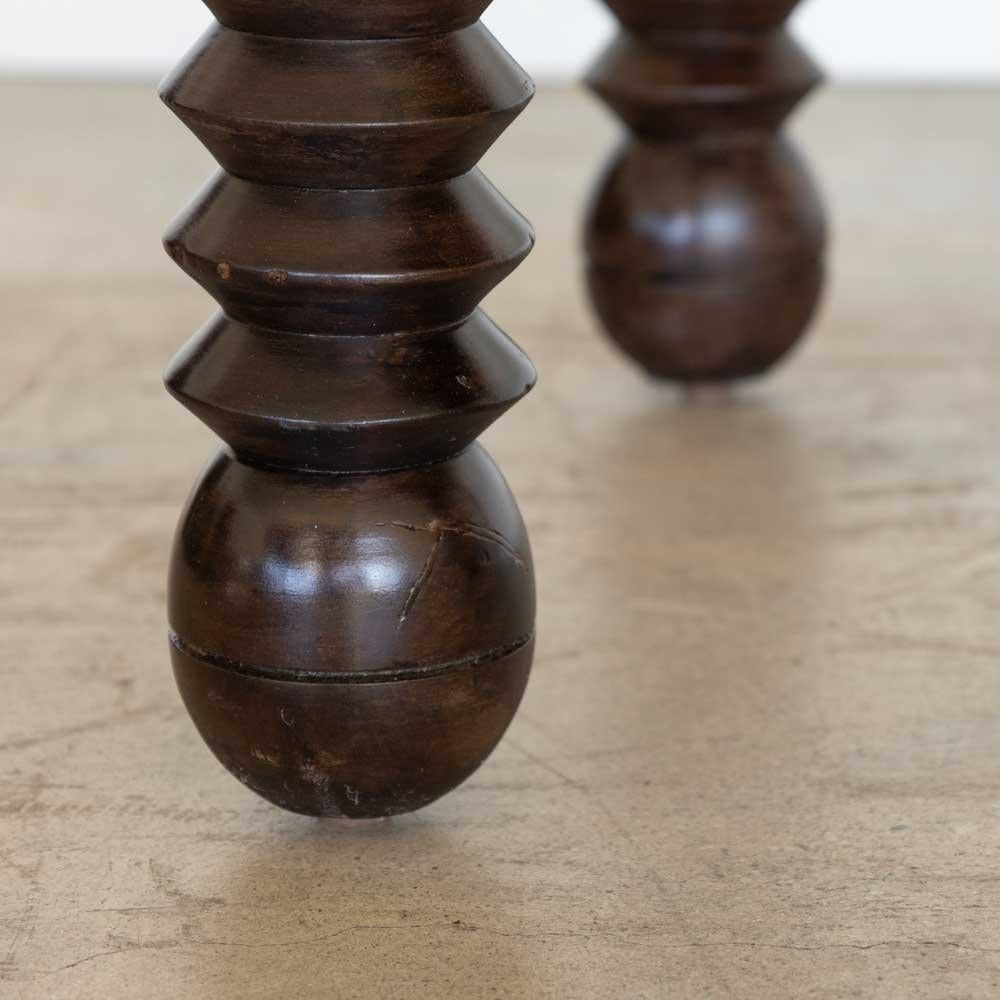 French Wood Table by Charles Dudouyt For Sale 12