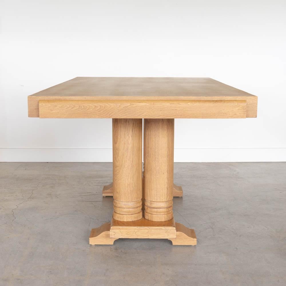 Table en bois française par Charles Dudouyt en vente 1