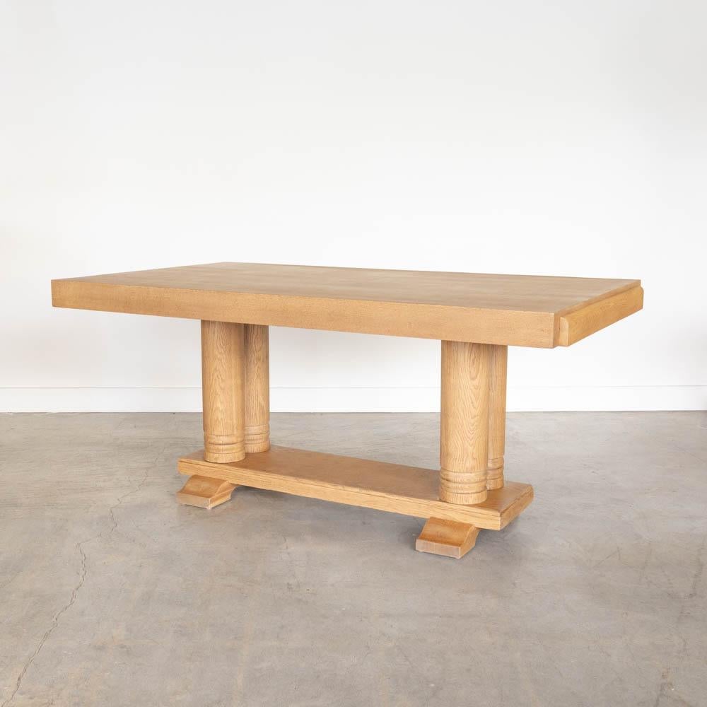 Table en bois française par Charles Dudouyt en vente 2