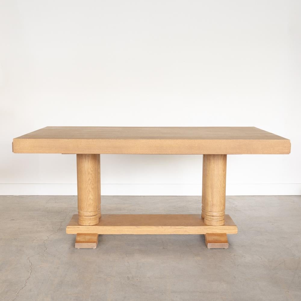 Table en bois française par Charles Dudouyt en vente 3