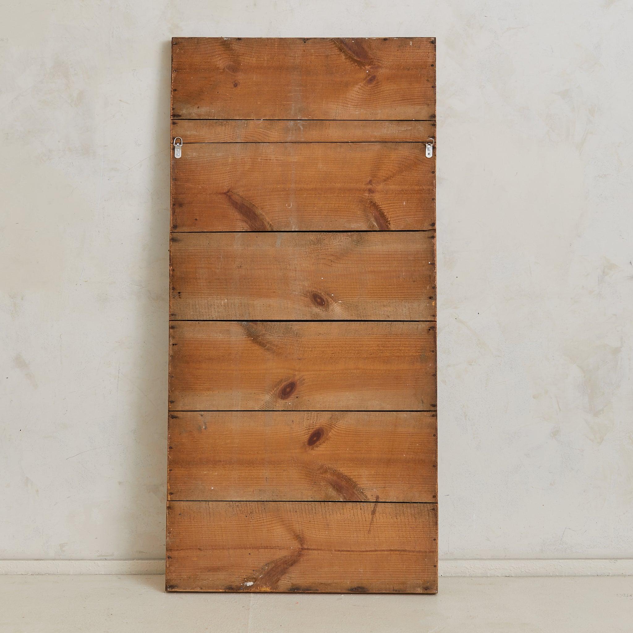 French Wood Wall Mirror with Gilt Rope Relief Frame, 19th Century en vente 2