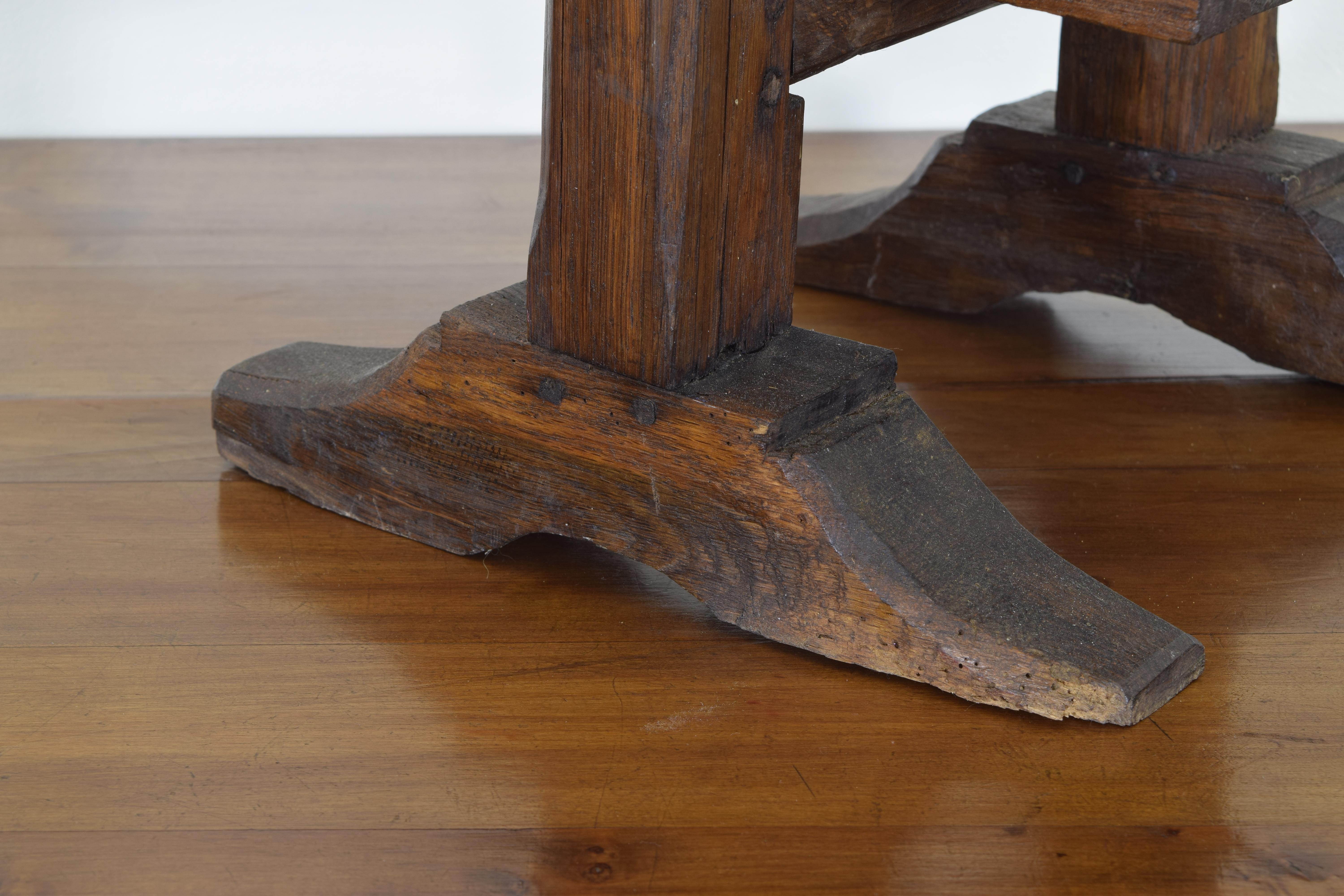 French Wooden and Iron Cheese Press, circa 1900 For Sale 1