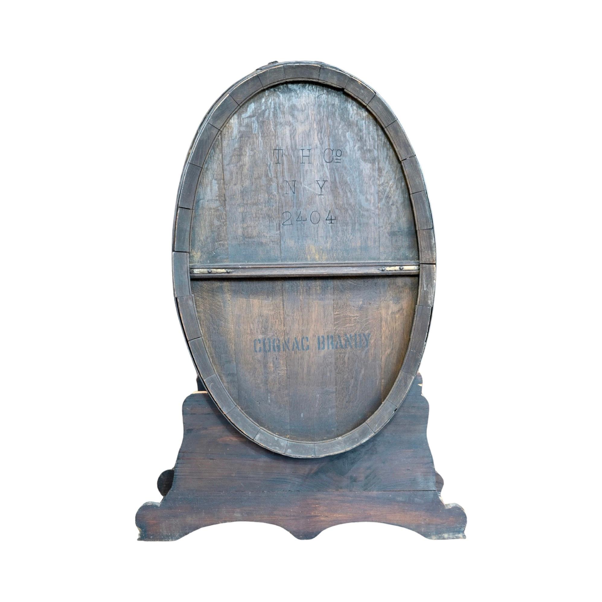 French Wooden Cognac Brandy Barrel For Sale 6