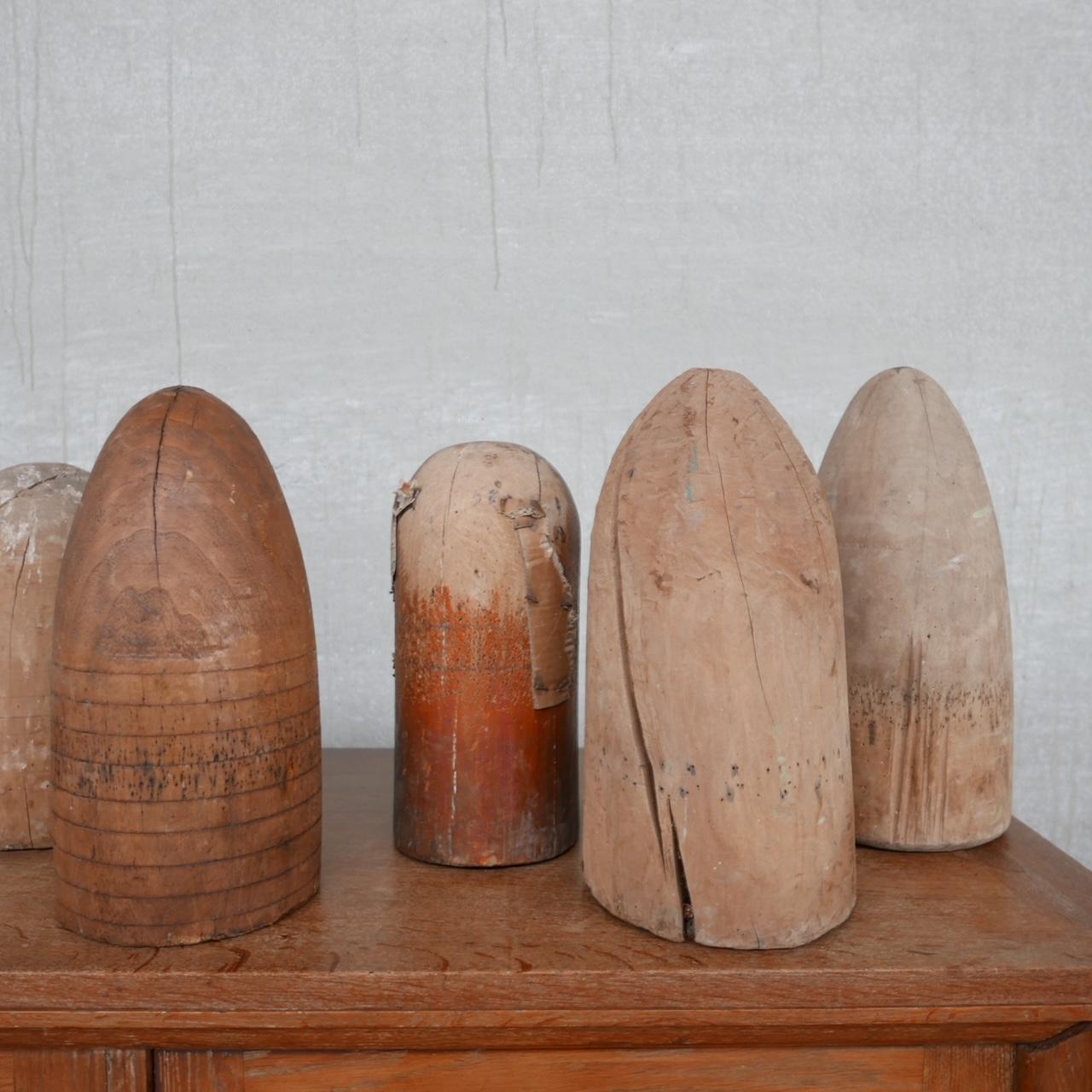 French Wooden Decorative Millinery Moulds 6