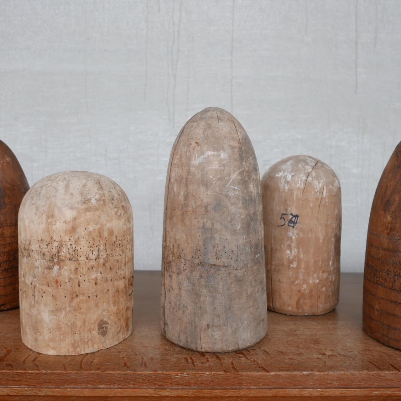 French Wooden Decorative Millinery Moulds 7