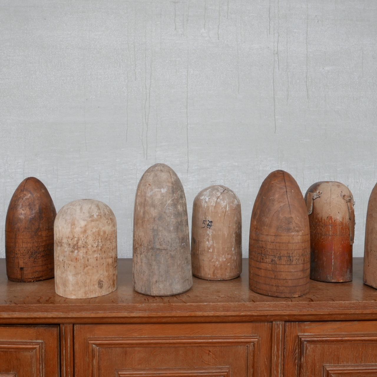 French Wooden Decorative Millinery Moulds 9
