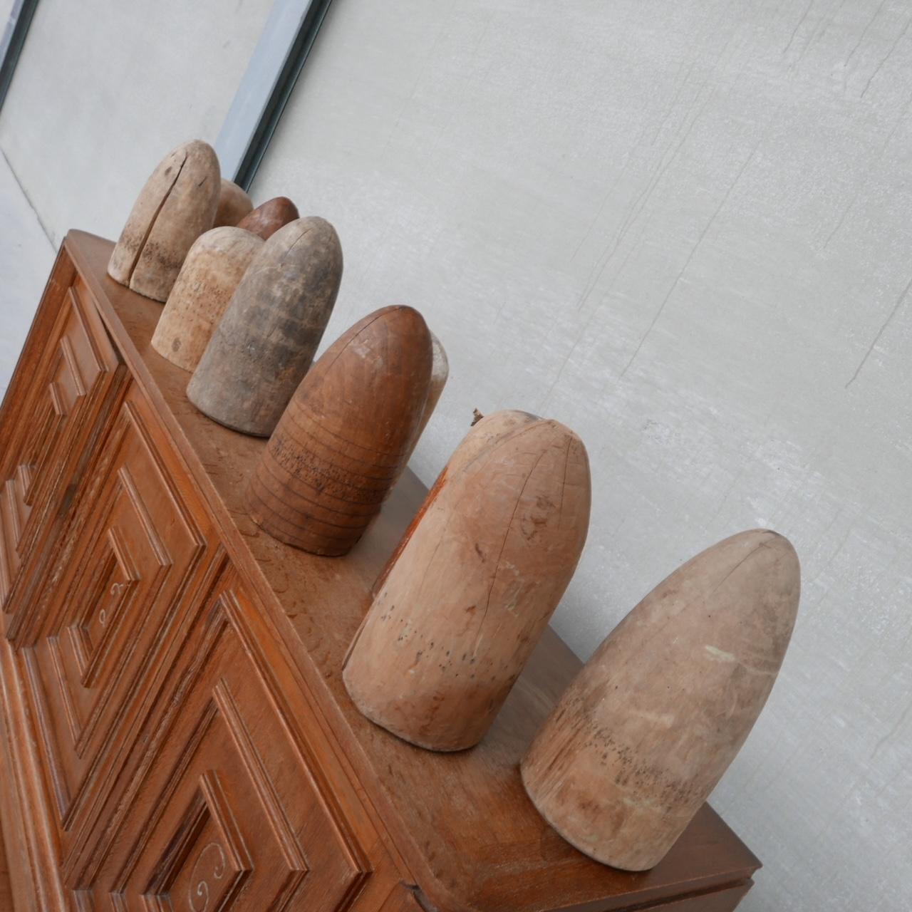 French Wooden Decorative Millinery Moulds 5