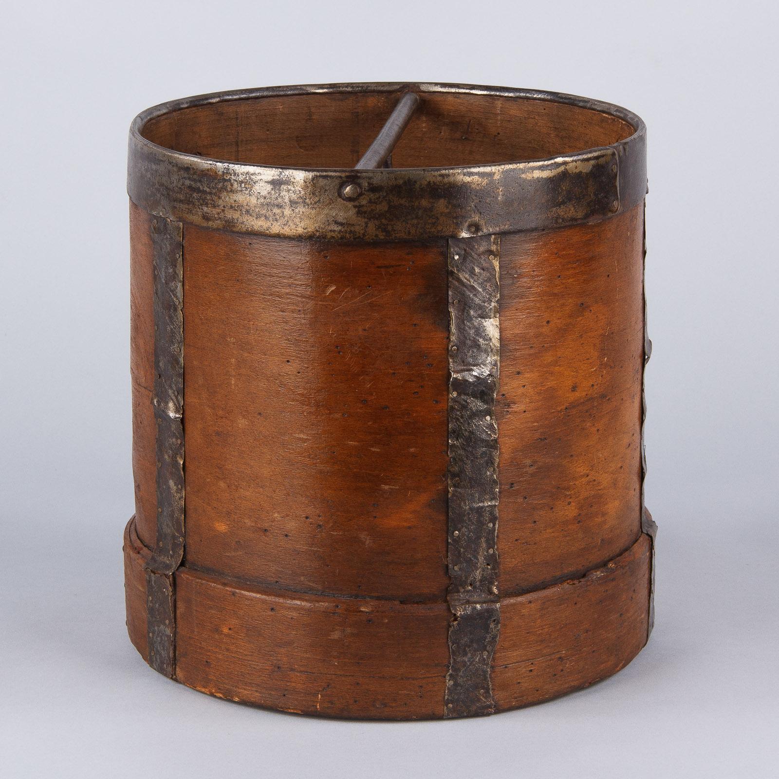 20th Century French Wooden Grain Measure, Early 1900s