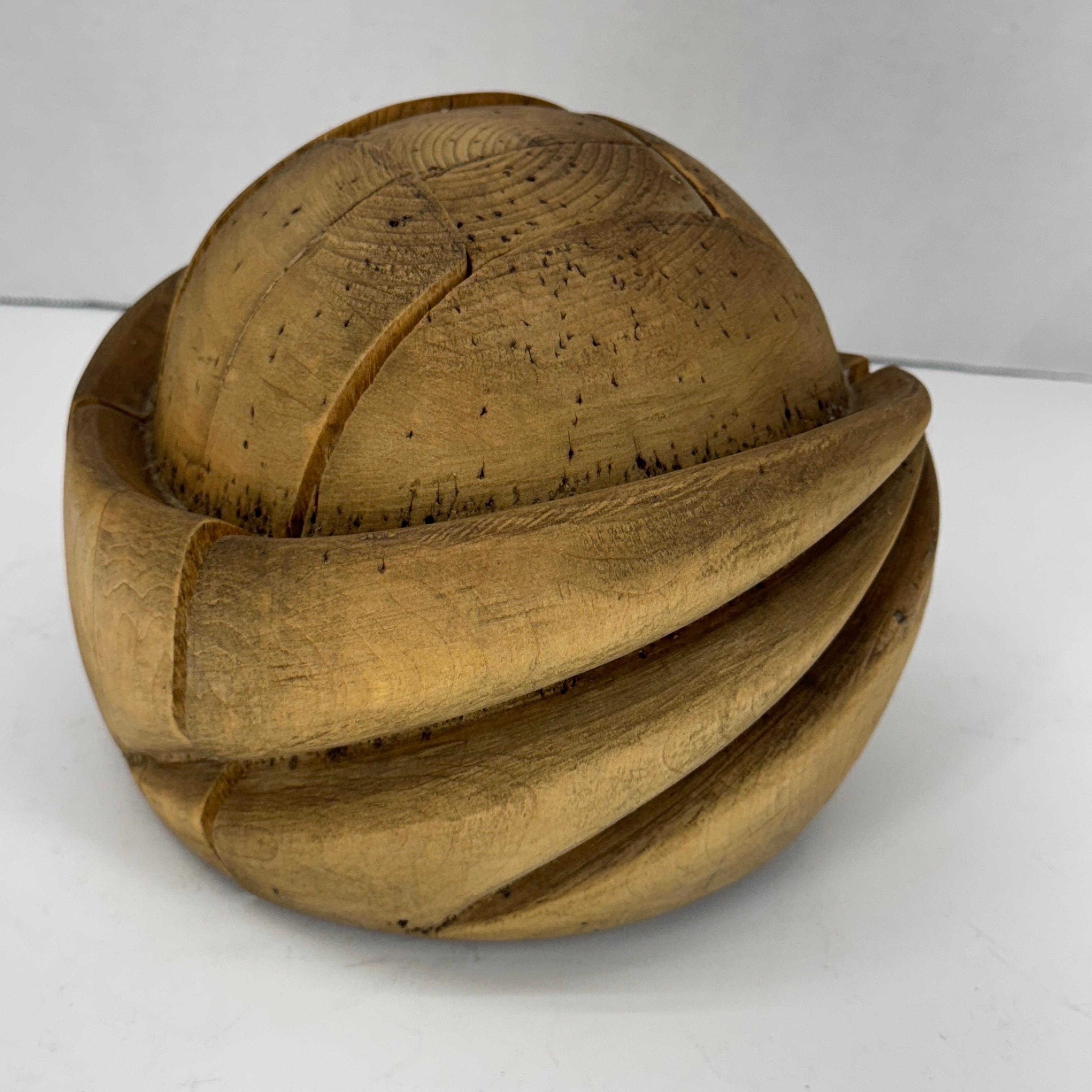French Wooden Hat Form, circa 1910's For Sale 8