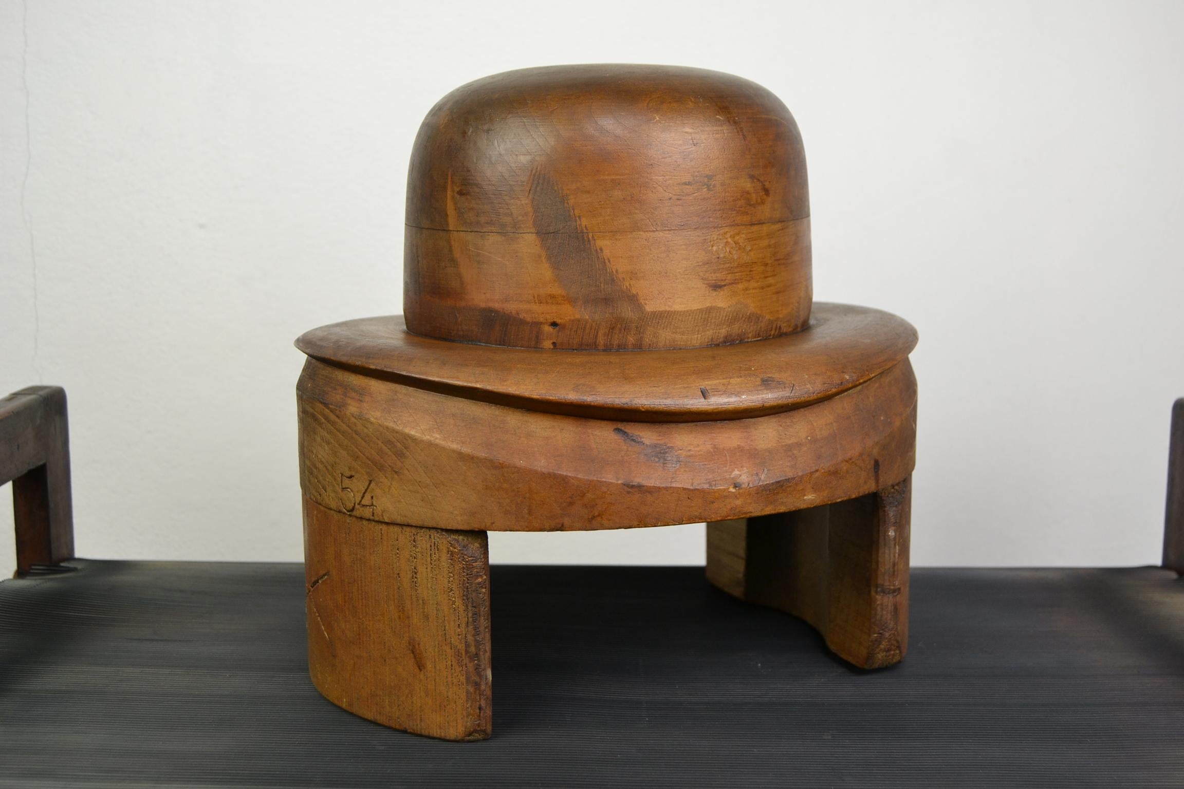 wooden hat molds