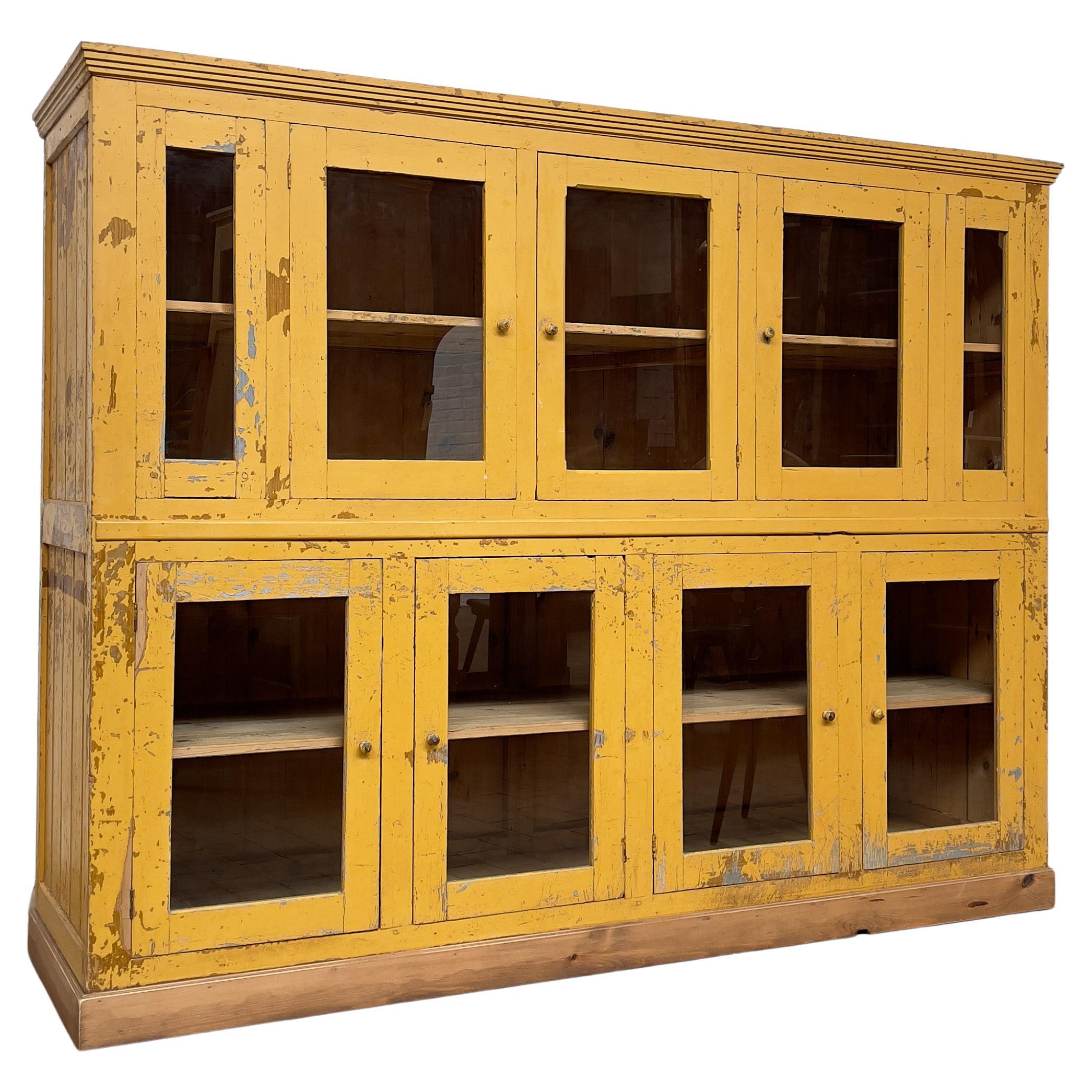 French Wooden Showcase C.1930 For Sale