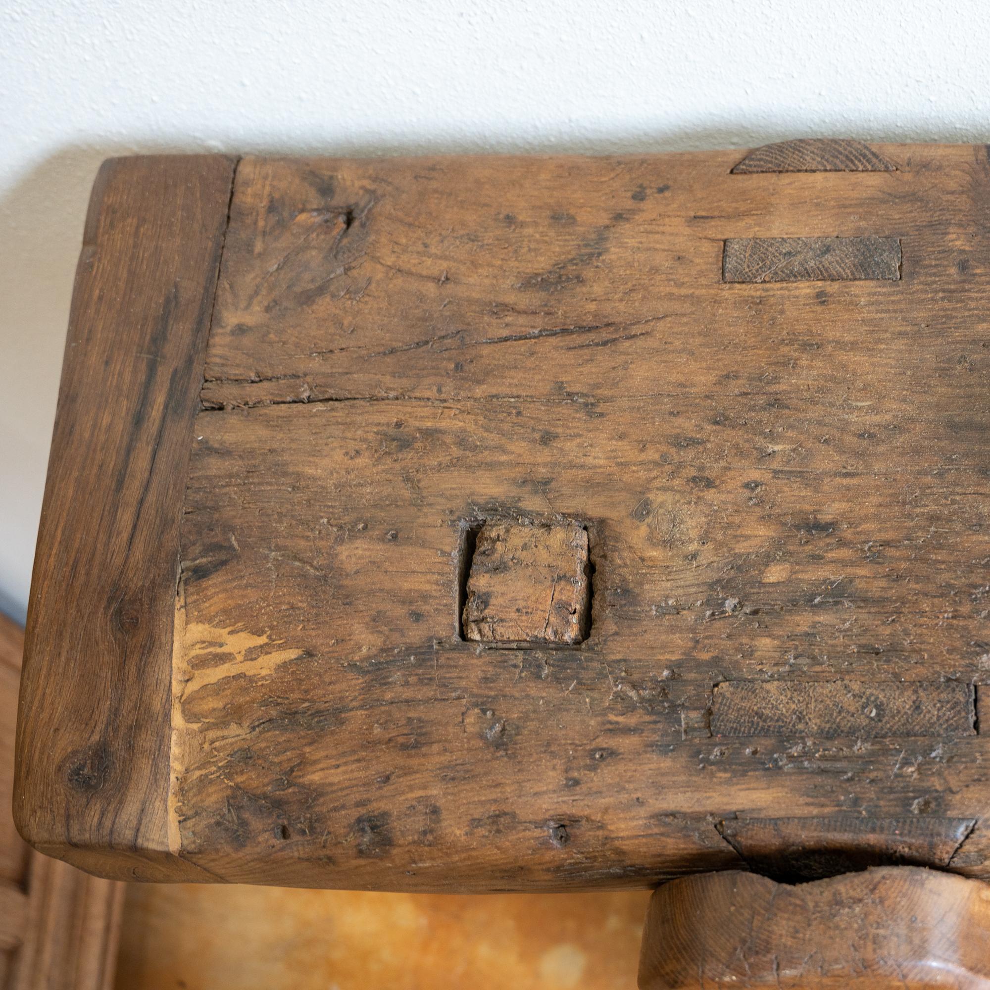 French Workbench Circa 1890 In Good Condition In Round Top, TX