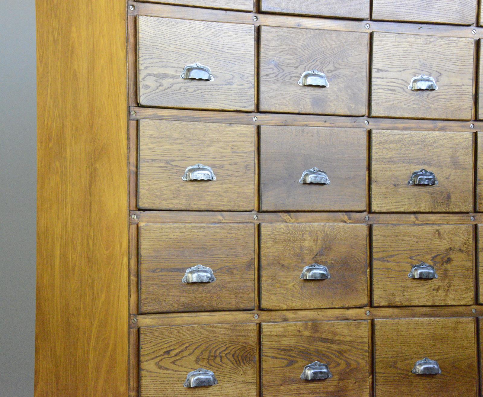 Mid-20th Century French Workshop Drawers, Circa 1930s For Sale
