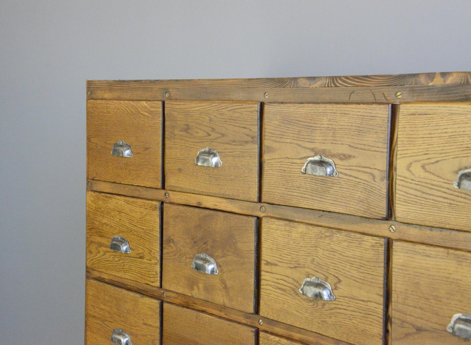 French Workshop Drawers, Circa 1930s For Sale 2