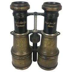 Antique French World War I Artillery Binoculars