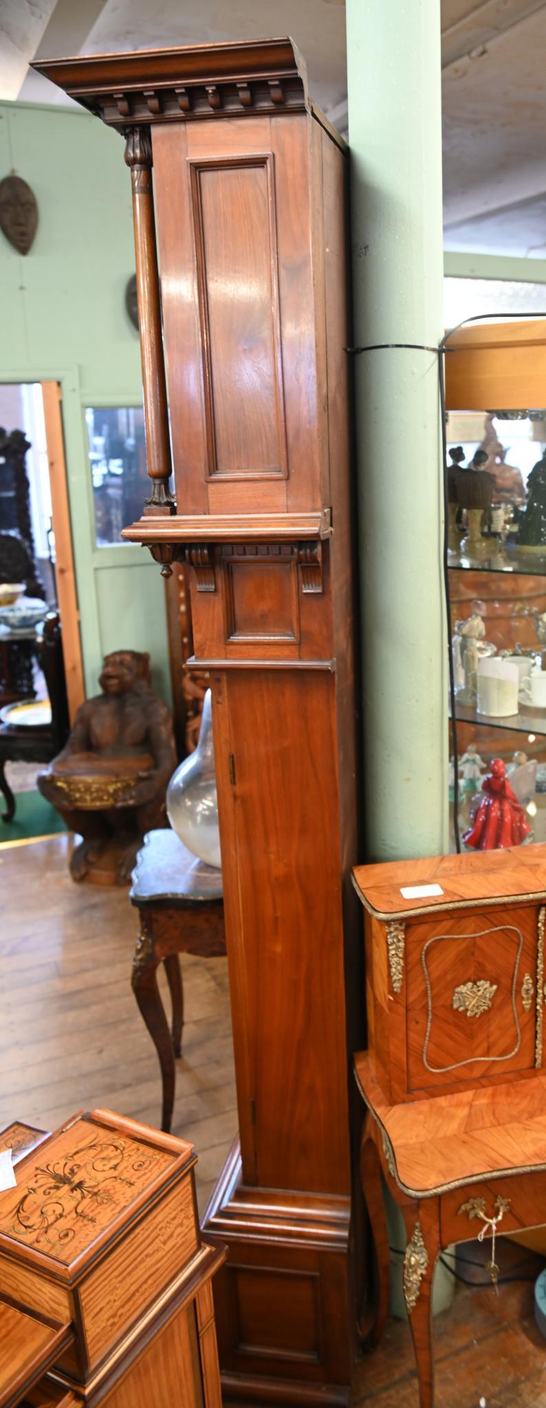 Französisch Schreibtisch Bureau Nussbaum Inlay Perlmutt 1860 im Angebot 14