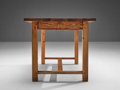 French Writing Desk in Solid Pine
