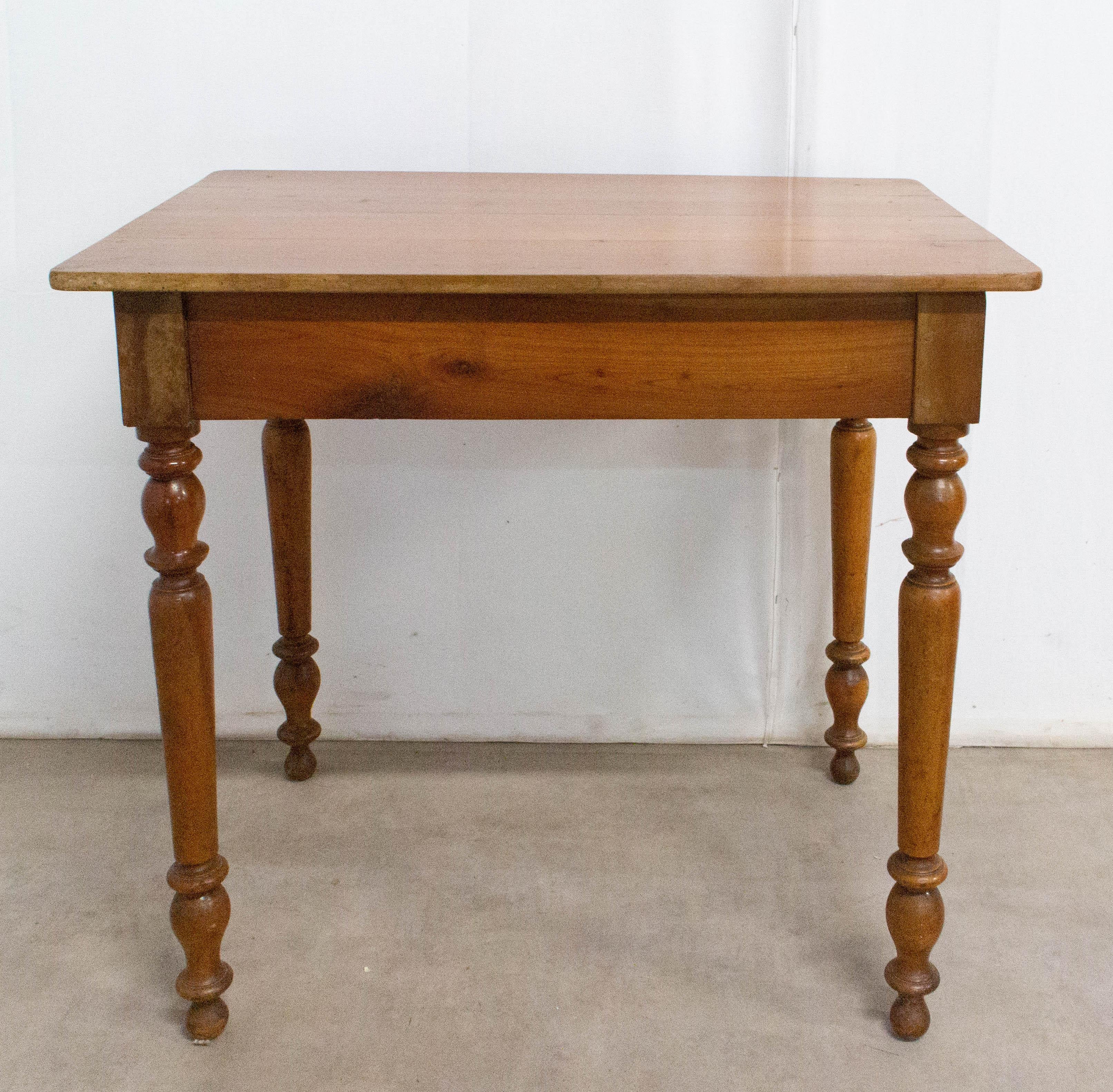 French Writing Table Louis Philippe Desk or Side Table, 19th Century In Good Condition In Labrit, Landes